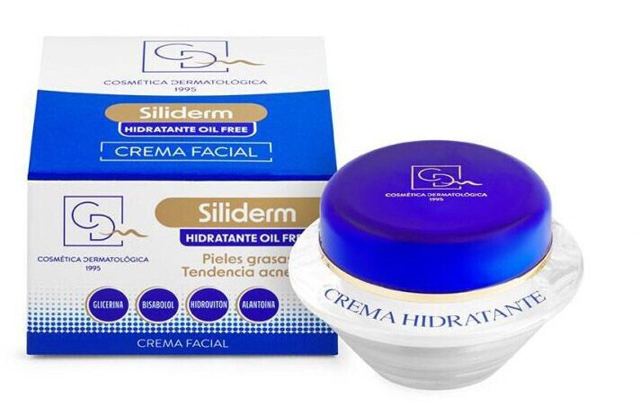 Cosmética Dermatológica Siliderm Oil-Free Moisturizer (50 ml)