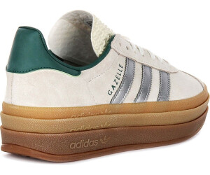 Adidas Gazelle Bold Women off white silver metallic collegiate green ab 102 00 Dezember 2024 Preise Preisvergleich bei idealo