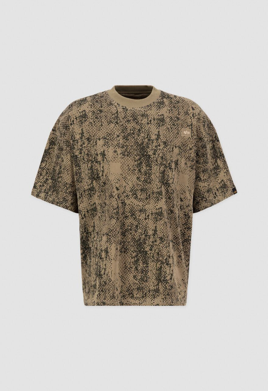 Alpha Industries Alpha Essentials RL T Camo T-Shirt (146504C) lizard camo