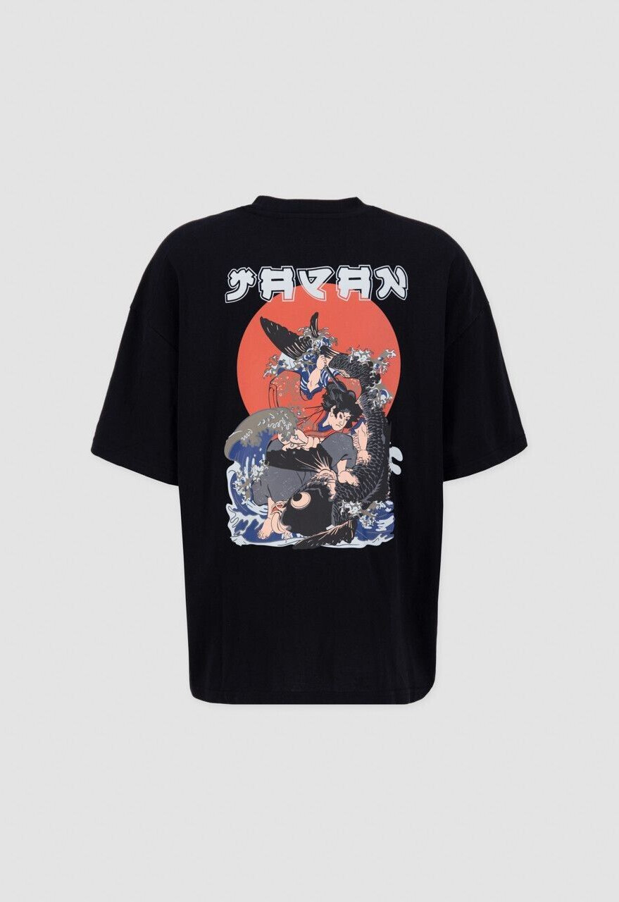 Alpha Industries Japan Wave Warrior T T-Shirt (146513) black