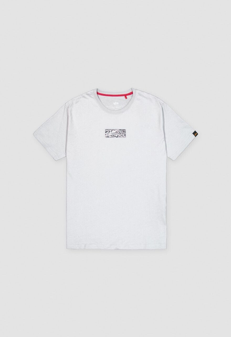 Alpha Industries Metal Plate T T-Shirt (148514) pastel grey