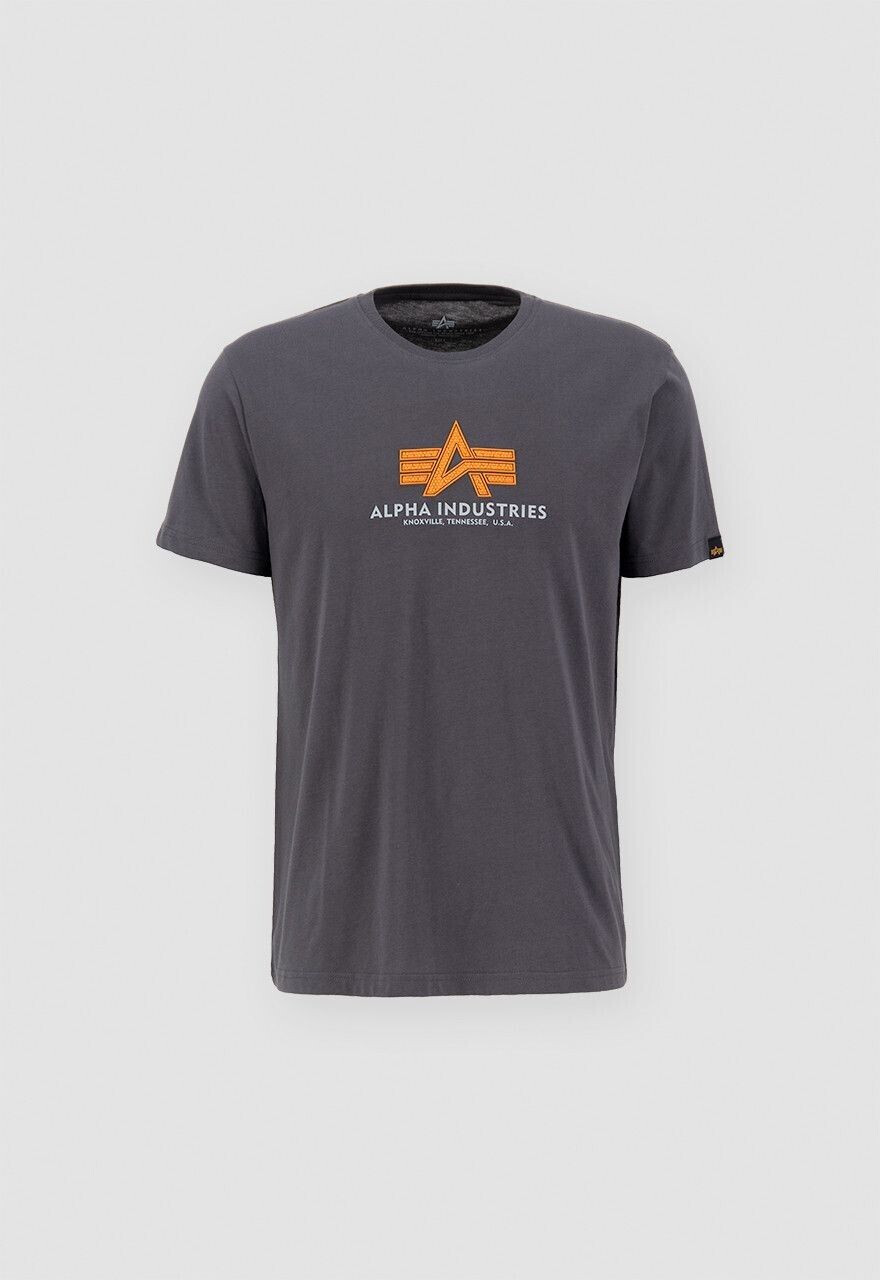 Alpha Industries Basic T Rubber T-Shirt (100501RB) vintage grey