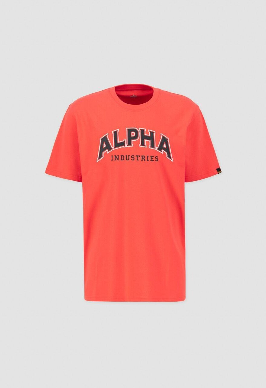 Alpha Industries College T T-Shirt (146501) radiant red
