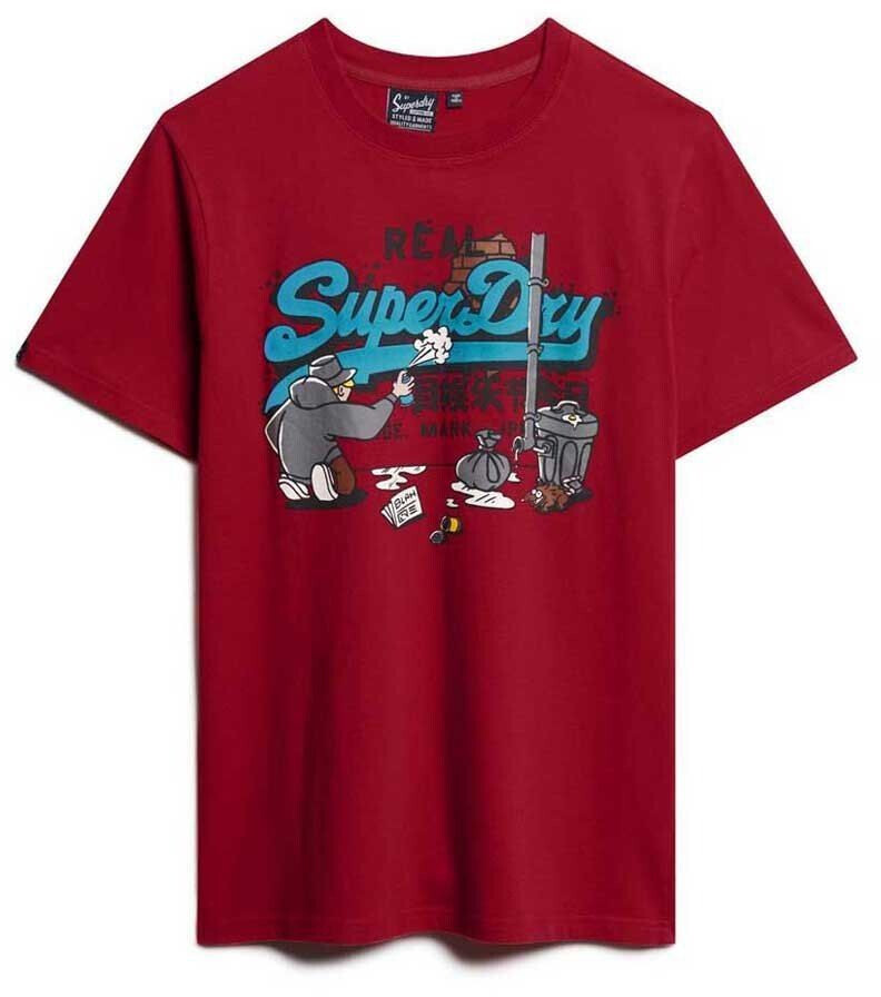 Superdry New York Vl Graphic Short Sleeve T-Shirt (M1011996A)