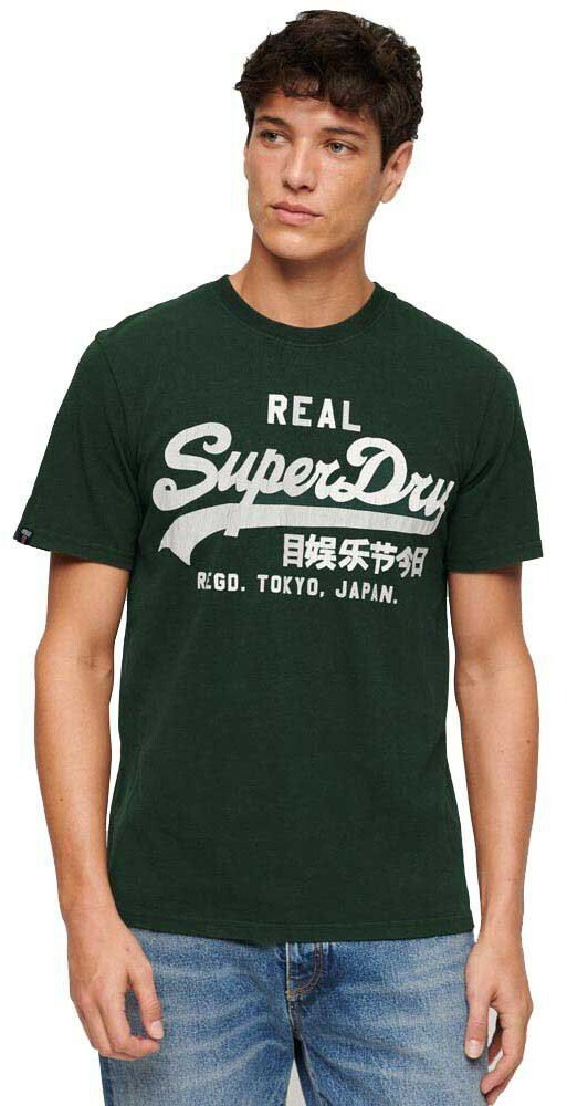Superdry Classic Vl Graphic Short Sleeve T-Shirt (M1012025A) enamel green