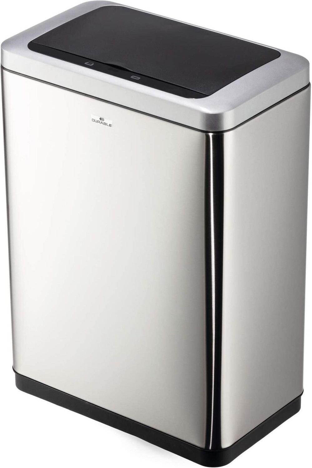 DURABLE Trash can 342423, No Touch, sensor, silver stainless steel, 2 x 20l