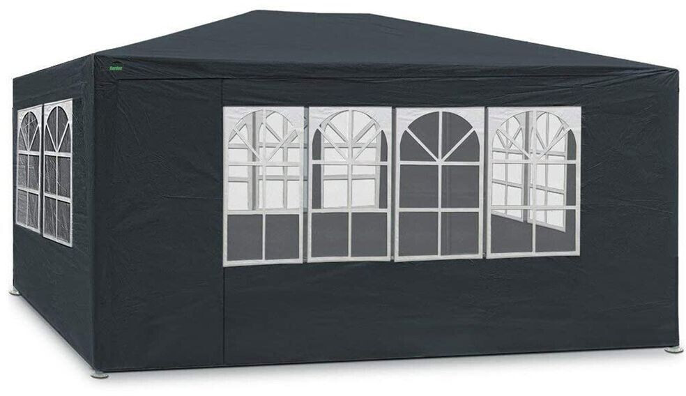 MaxxGarden Faltpavillon 3 x 4 m 12 m² mit 4 Seitenteilen wasserdicht UV