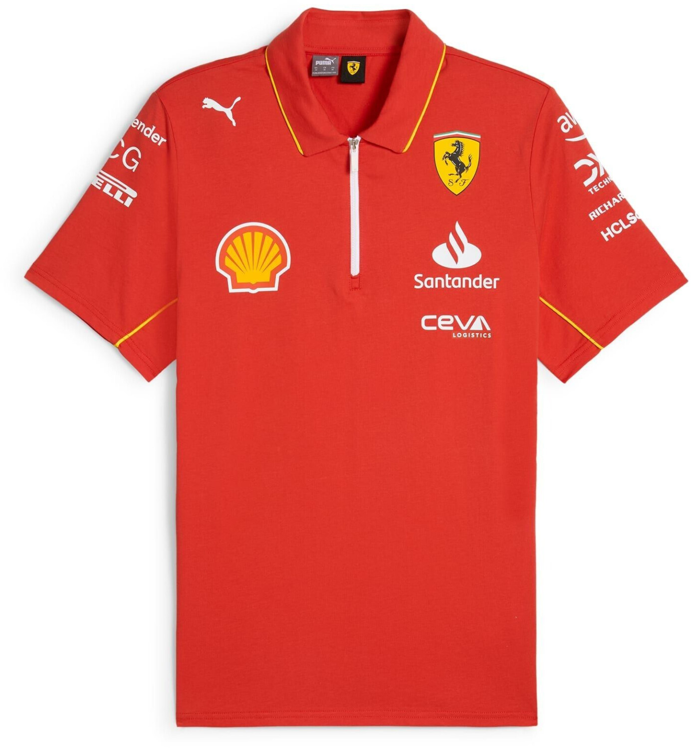 Puma SF Team Polo (763602) burnt red