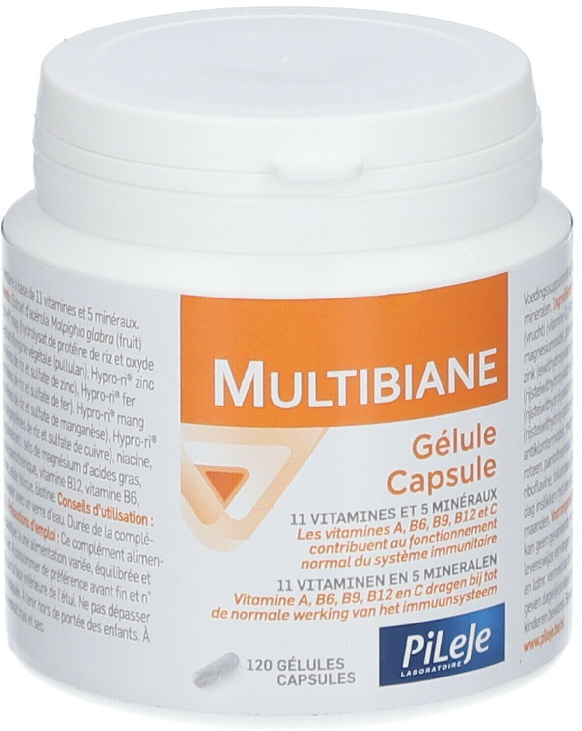 PiLeJe Multibiane (120 gélules)