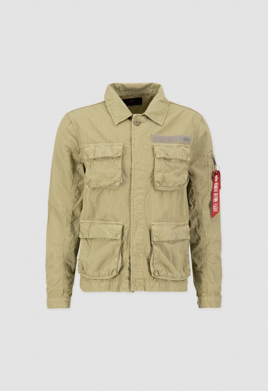 Alpha Industries Ripstop Cargo Overshirt (136123) olive green