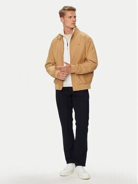 Tommy Hilfiger TH Warm Padded Harrington Jacket MW0MW35670 classic khaki ab 149 90 Preisvergleich bei idealo