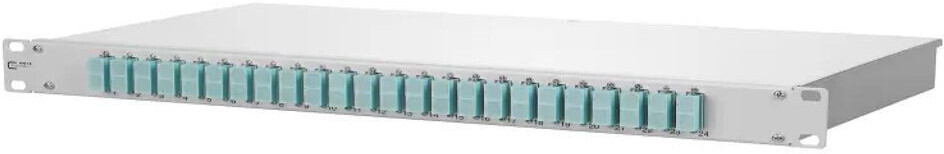 Metz Connect Spleissbox bestückt OpDATfix 24SC-D OM3