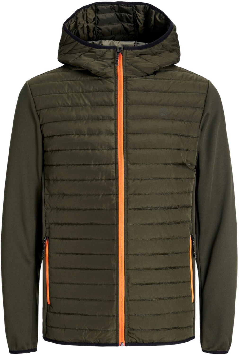 Jack & Jones Jjemulti Quilted Jacket Noos (12182242) rosin/detail set/in sleeves/marmelade contrast