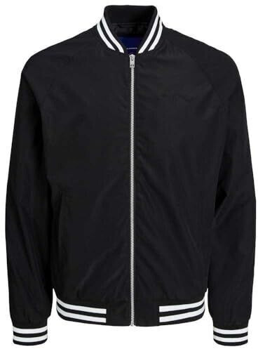 Jack & Jones Lucca Ket Plus Size Bomber Jacket (12257953) black