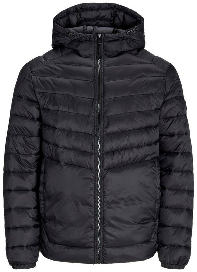Jack & Jones Sprint Hood Plus Size Puffer Jacket (12259003) black