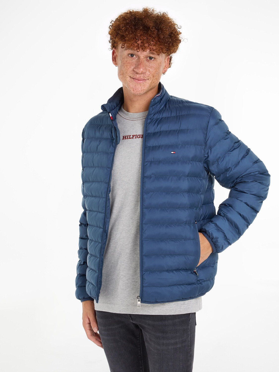 Tommy Hilfiger Quilted Jacket (MW0MW18763) aegean sea ab 138,99 