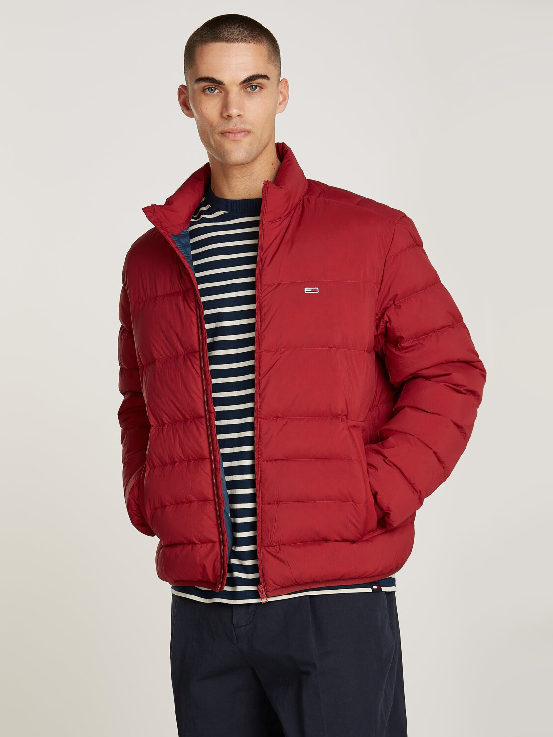 Tommy Hilfiger TJM Packable LT Down Jacket (DM0DM20686) regatta red