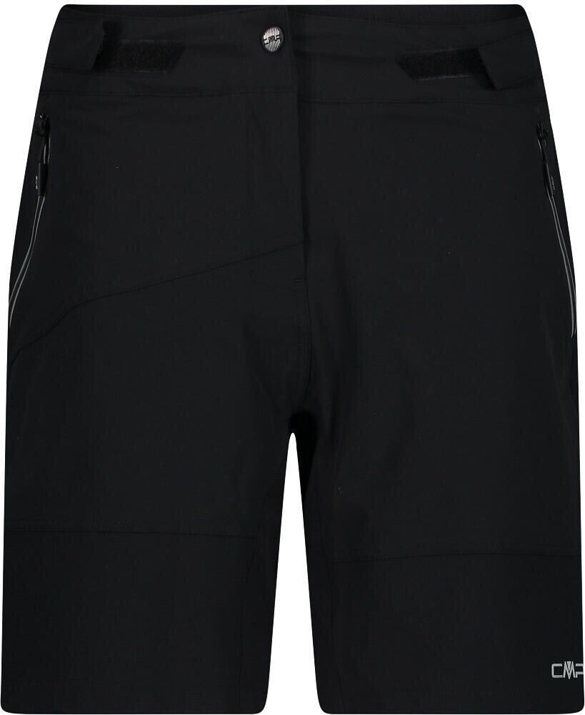 CMP Woman Free Bike Bermuda With Inner Mesh Underwear black
