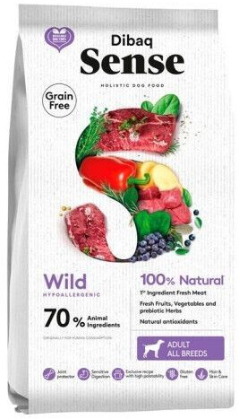 Dibaq Sense Dog Grain Free Wild