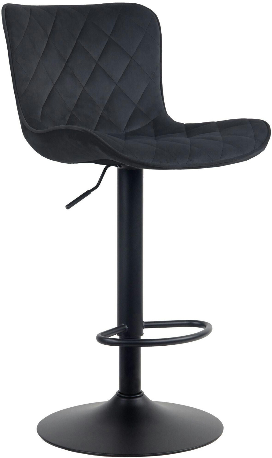 CLP Bar stool Emma velvet black (321024)