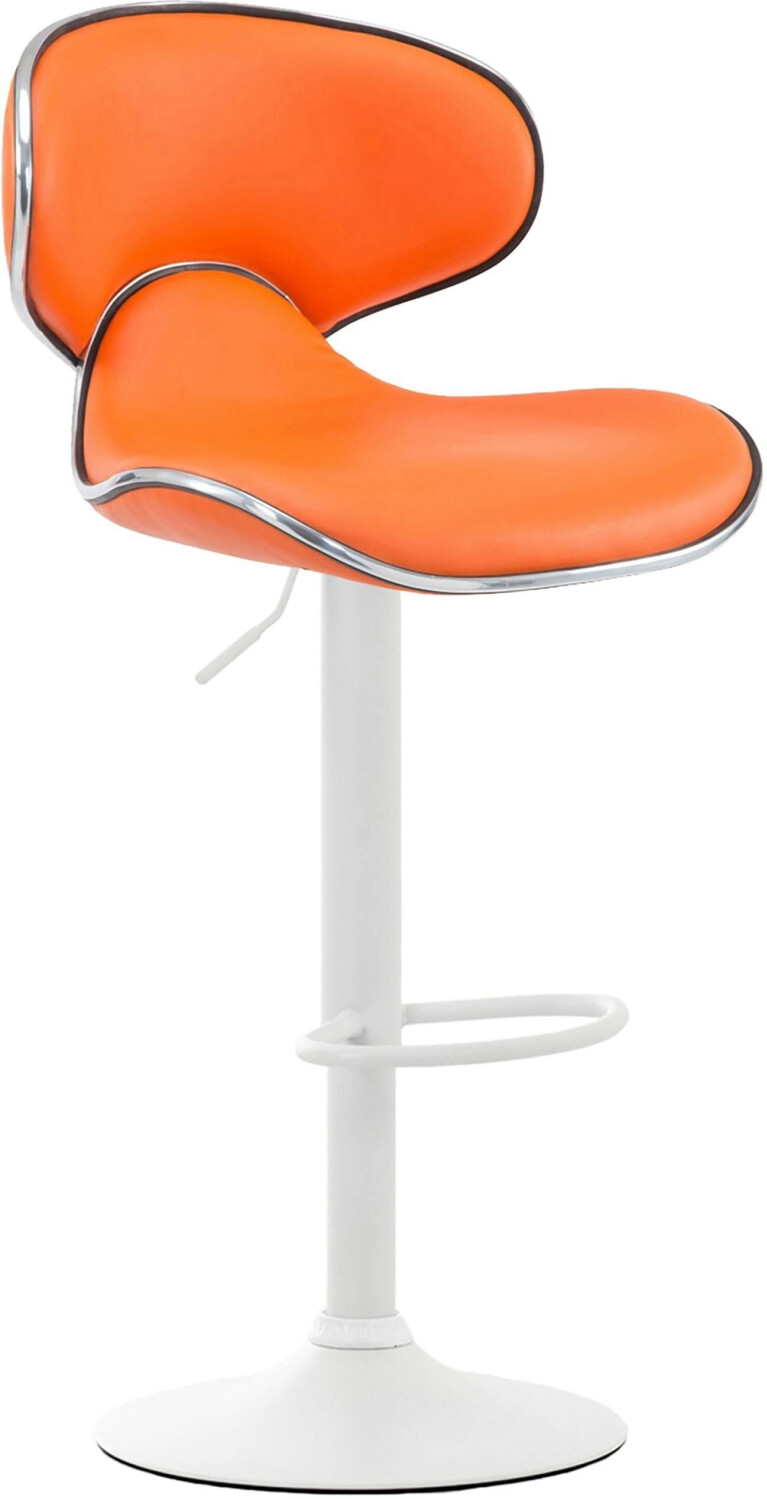 CLP Bar stool Las Vegas V2 white orange (315593)