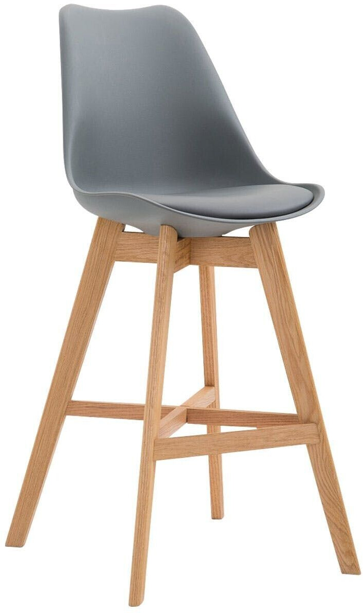 CLP Bar stool Cannes plastic Natura gray (102526008)
