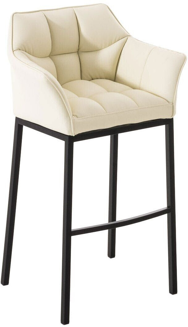 CLP Bar stool Damaso B with 4-foot frame cream (101159304)