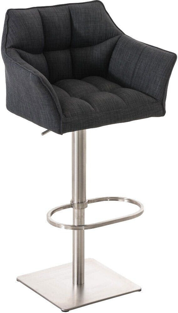 CLP Bar stool Damaso E fabric dark gray (101158756)