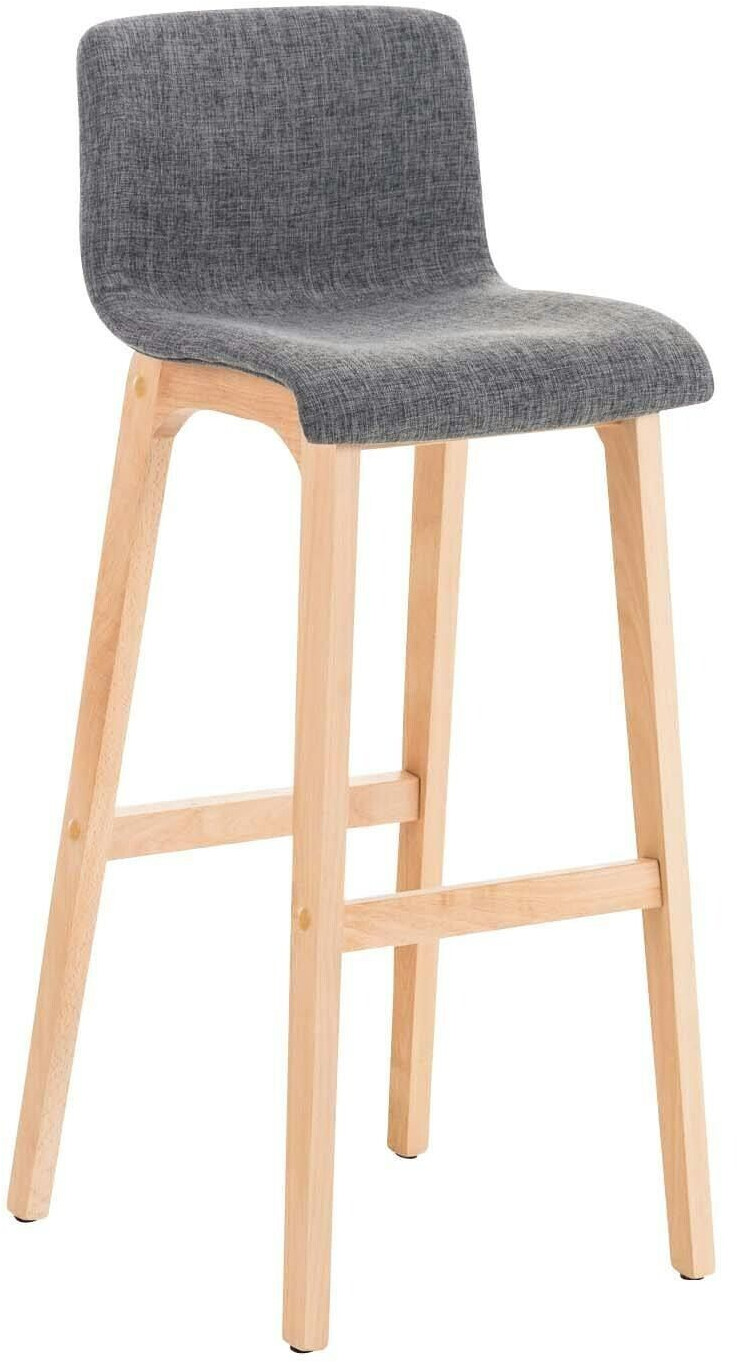CLP Bar stool Hover fabric Natura light gray (301321)