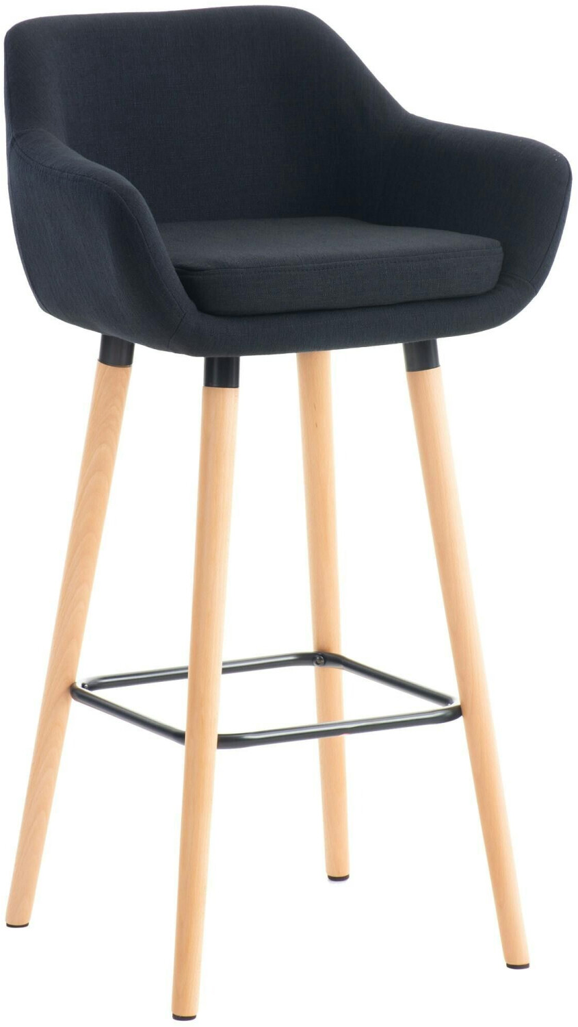 CLP Bar stool Grant fabric black (102245301)