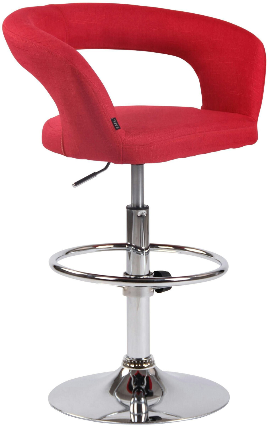 CLP Bar stool Jaen fabric red (308826)