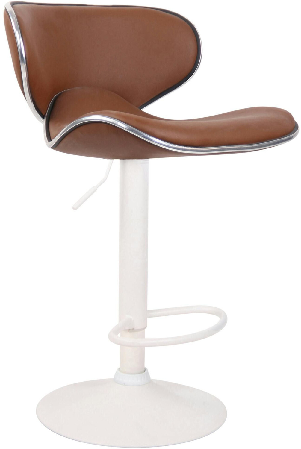 CLP Bar stool Las Vegas V2 white light brown (317586)