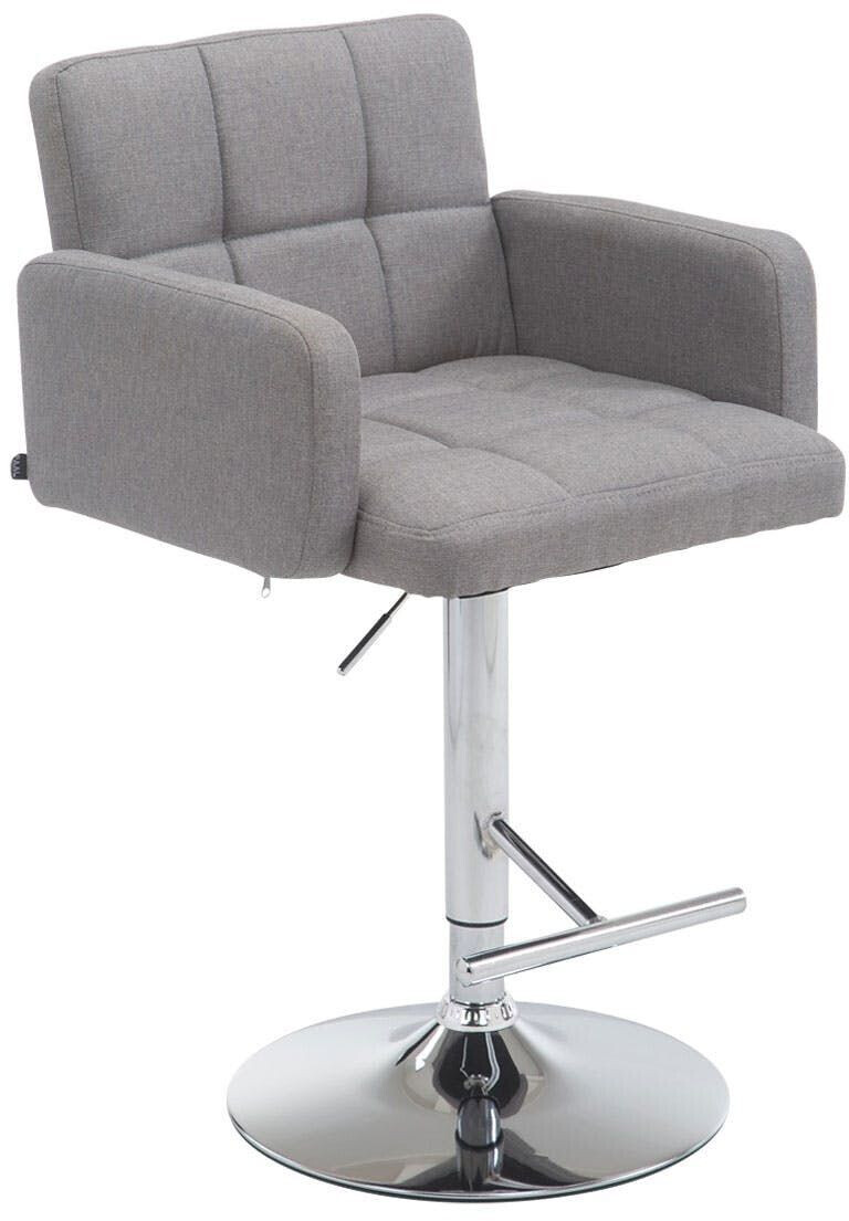 CLP Bar stool Los Angeles fabric gray (1038808)
