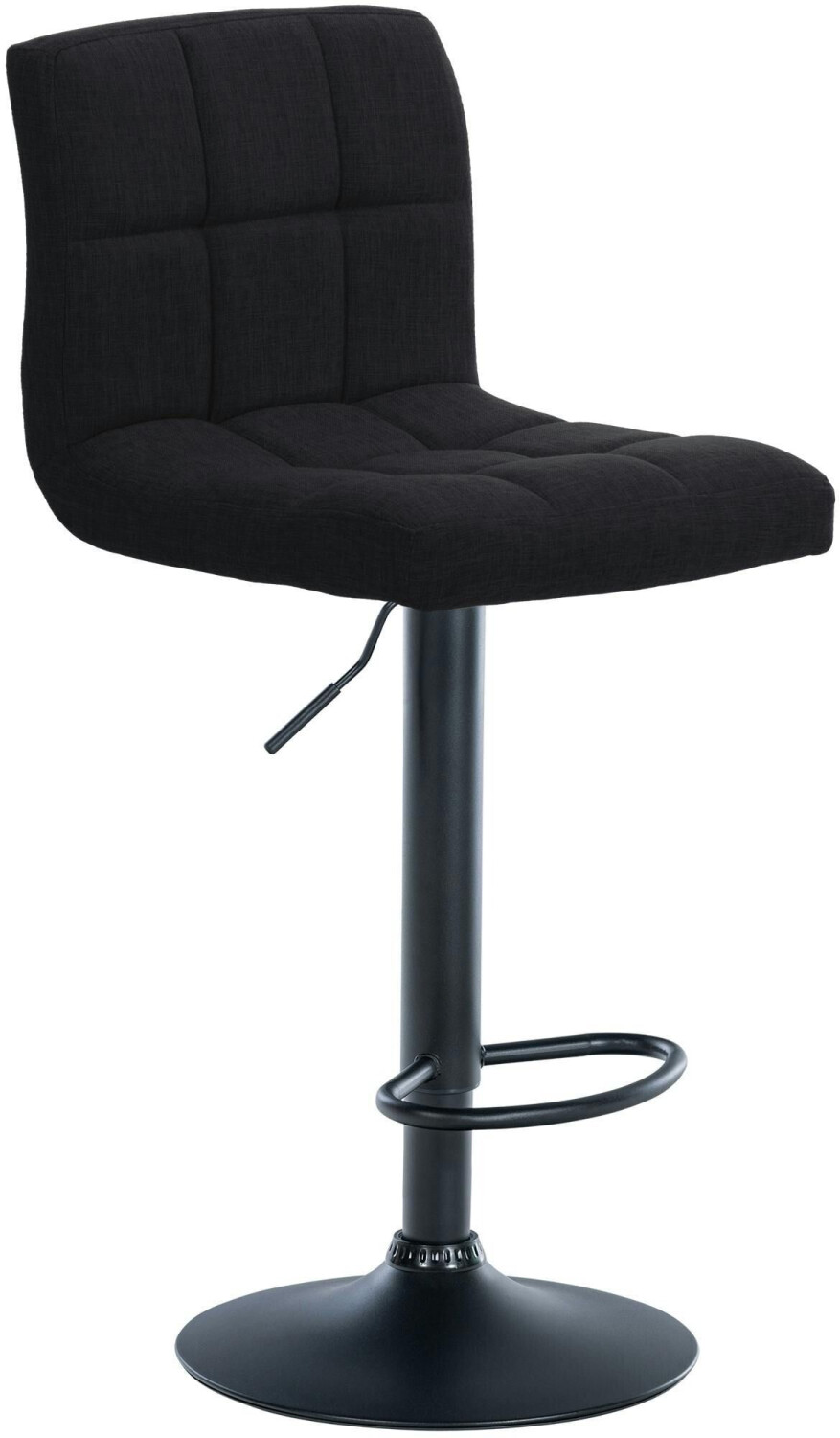 CLP Bar stool Calma fabric black black (322481)