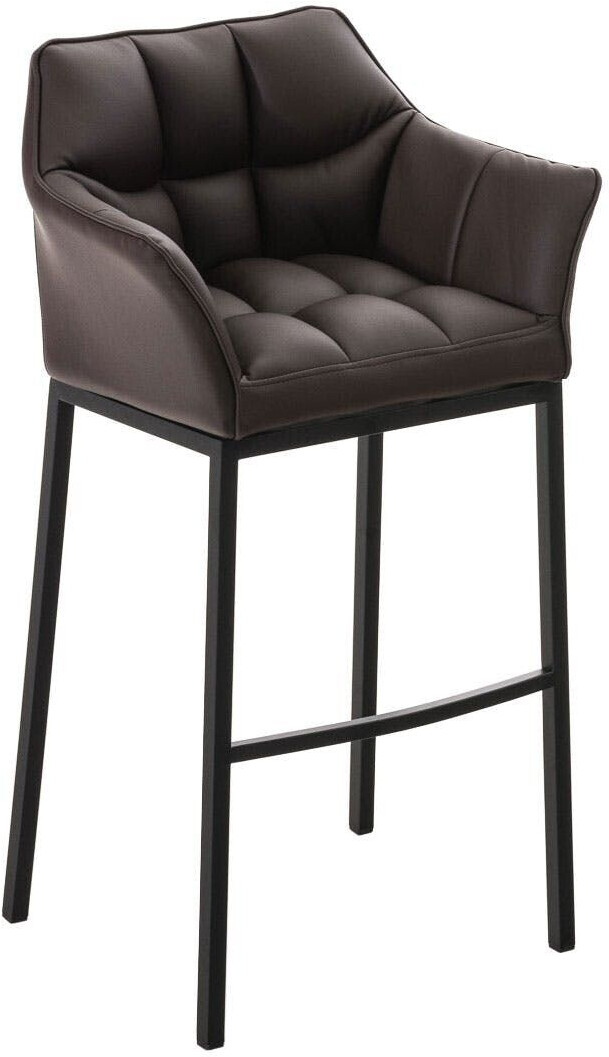 CLP Bar stool Damaso B with 4-foot frame brown (101159403)