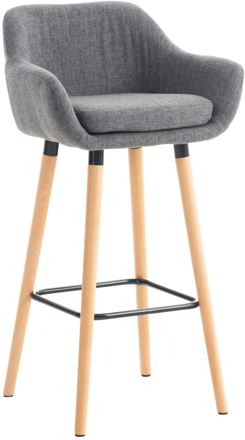 CLP Bar stool Grant fabric light gray (102245055)