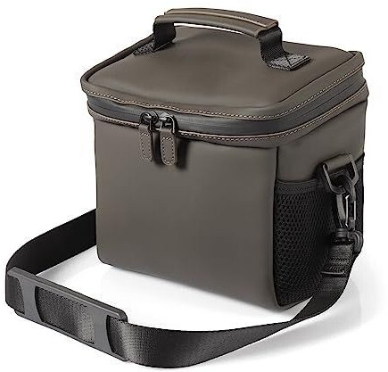 MegaGear Pu Leather Hand & Shoulder Camera Bag with Adjustable Shoulder Strap (Green)