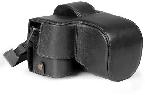 MegaGear Genuine Leather Camera Case (18-55mm)