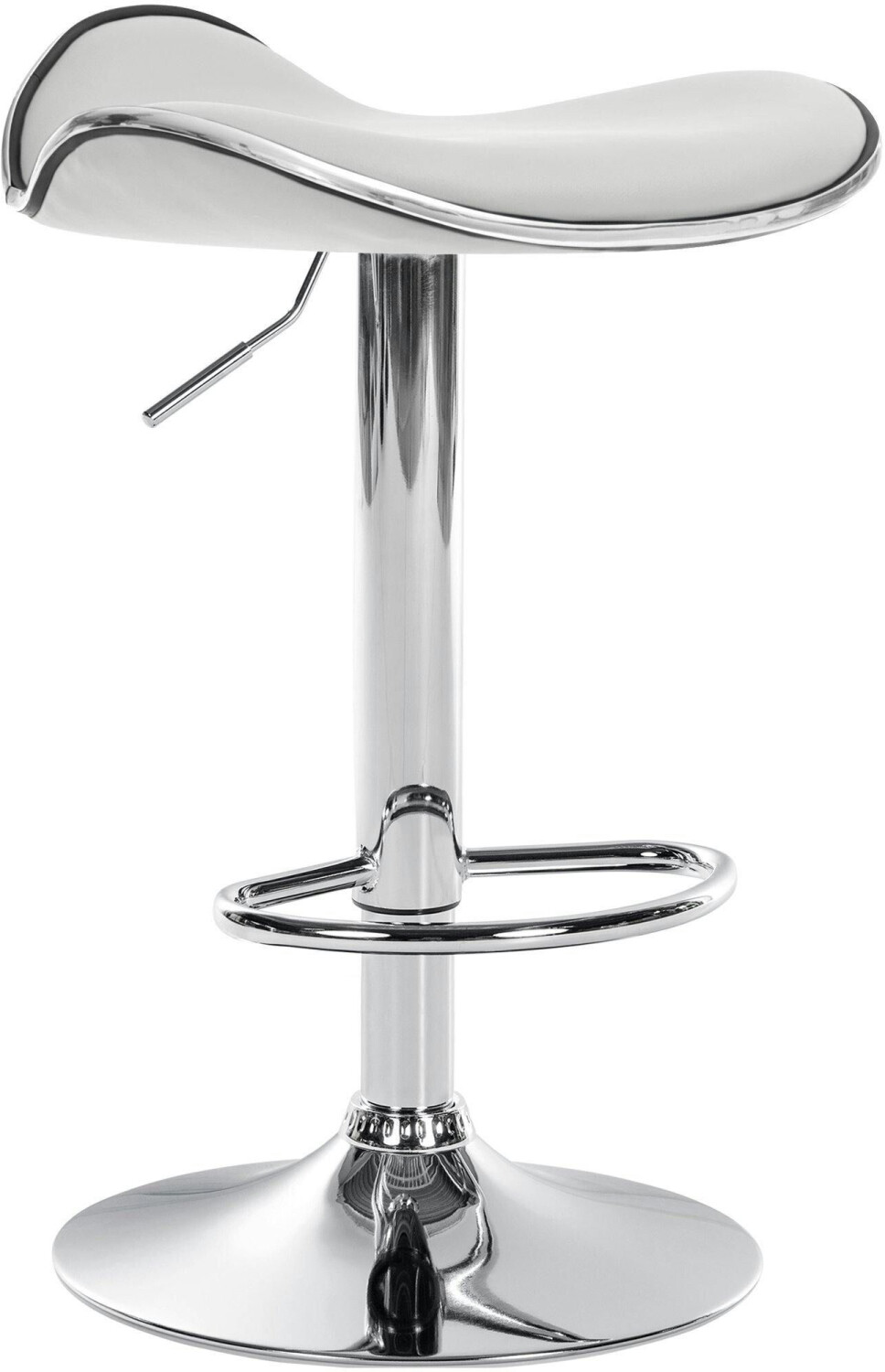 CLP Bar stool Shanghai artificial leather C white (1022002)