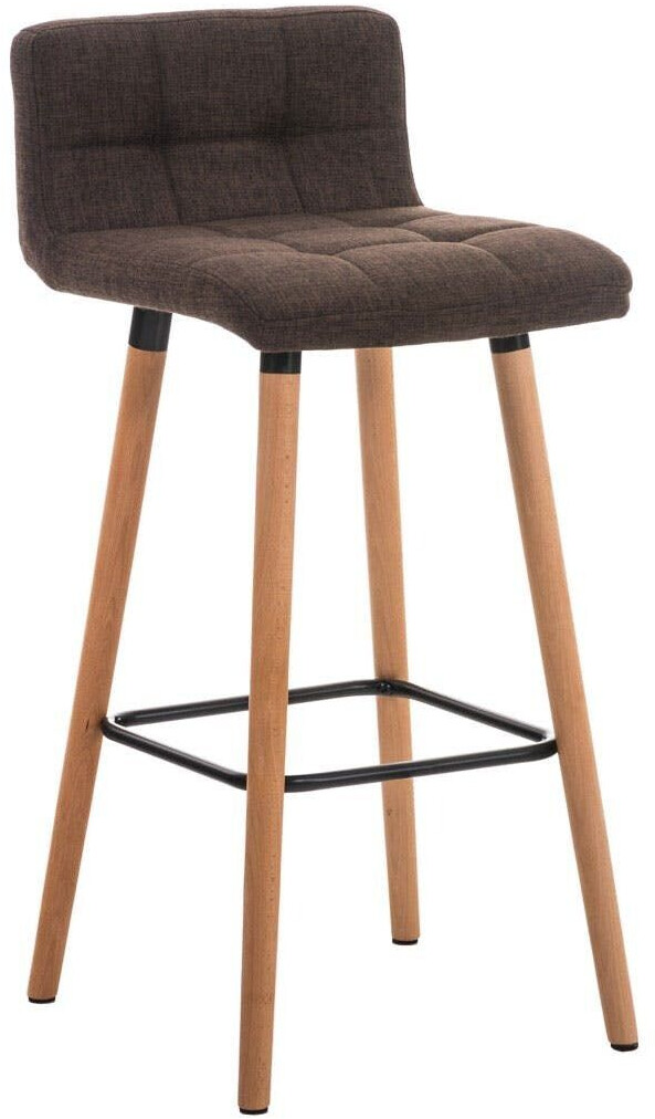 CLP Bar stool Lincoln fabric brown (101090703)