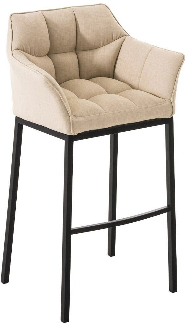 CLP Bar stool Damaso B fabric with 4-foot frame cream (101680804)