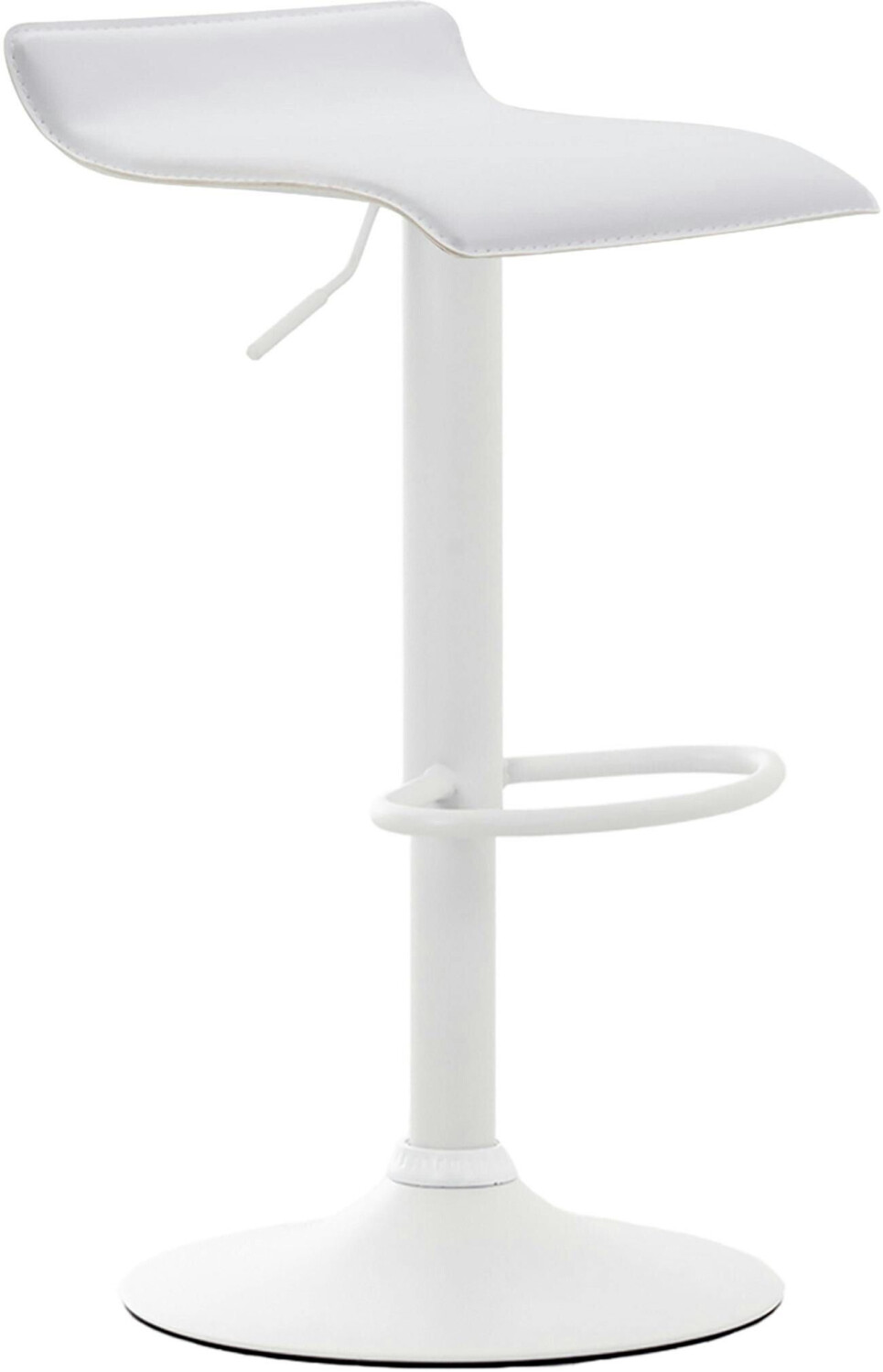 CLP Bar stool Dyn V2 artificial leather white white (315289)