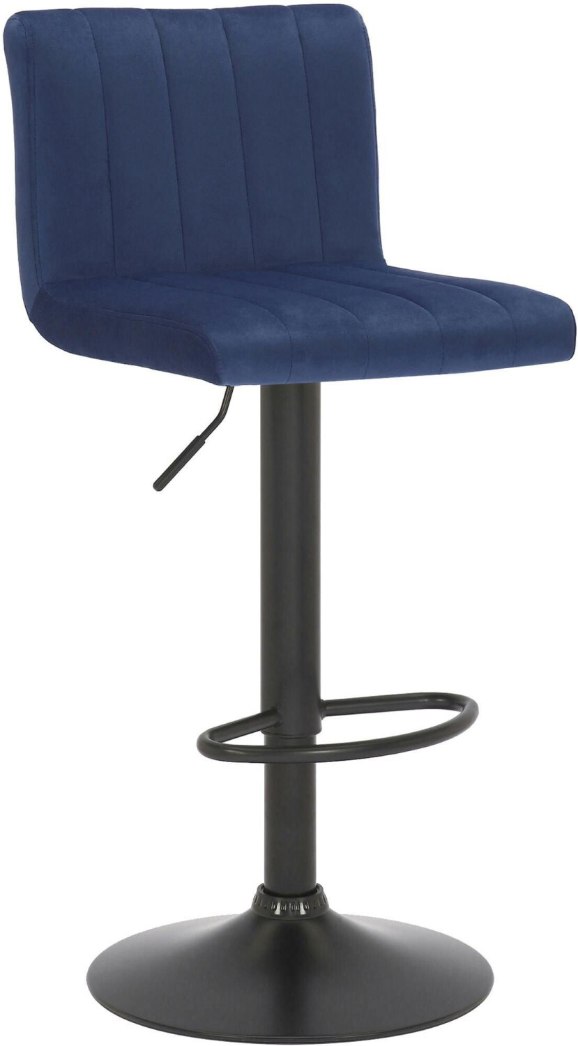 CLP Bar stool Jamie velvet blue (319630)