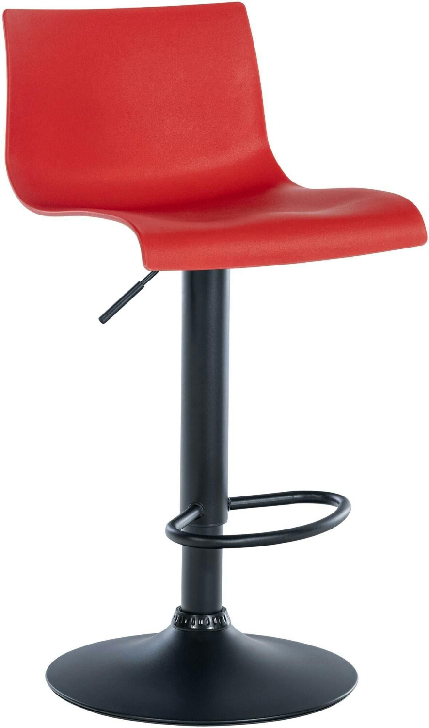 CLP Bar stool Branford plastic red (322225)
