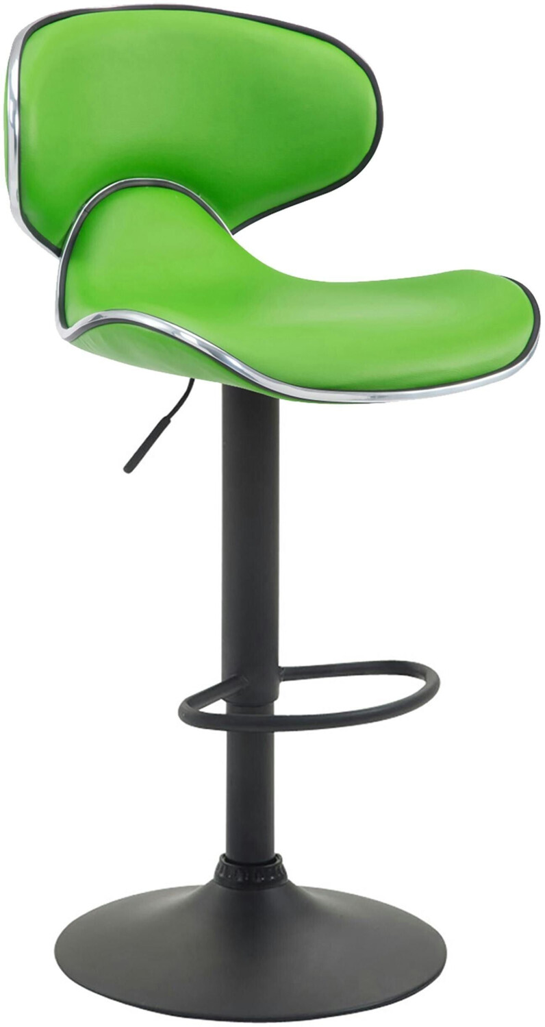 CLP Bar stool Las Vegas V2 black green (315579)