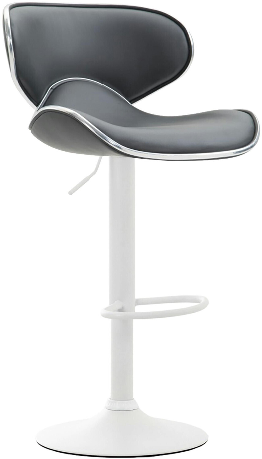 CLP Bar stool Las Vegas V2 white gray (315590)