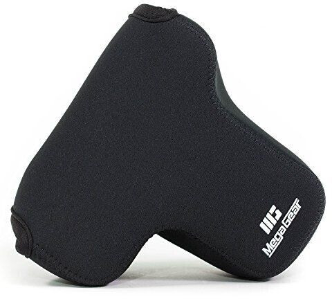 MegaGear MG656 Ultra Light Neoprene Case with Carabiner for Panasonic Lumix DMC-GX8 Camera - Black