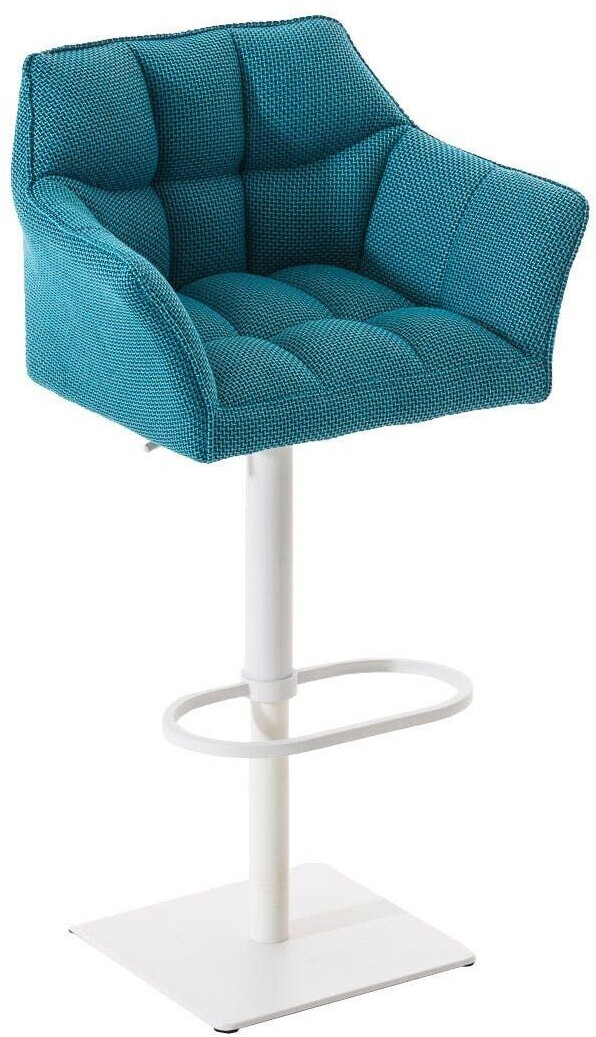 CLP Bar stool Damaso W fabric turquoise (1016783113)