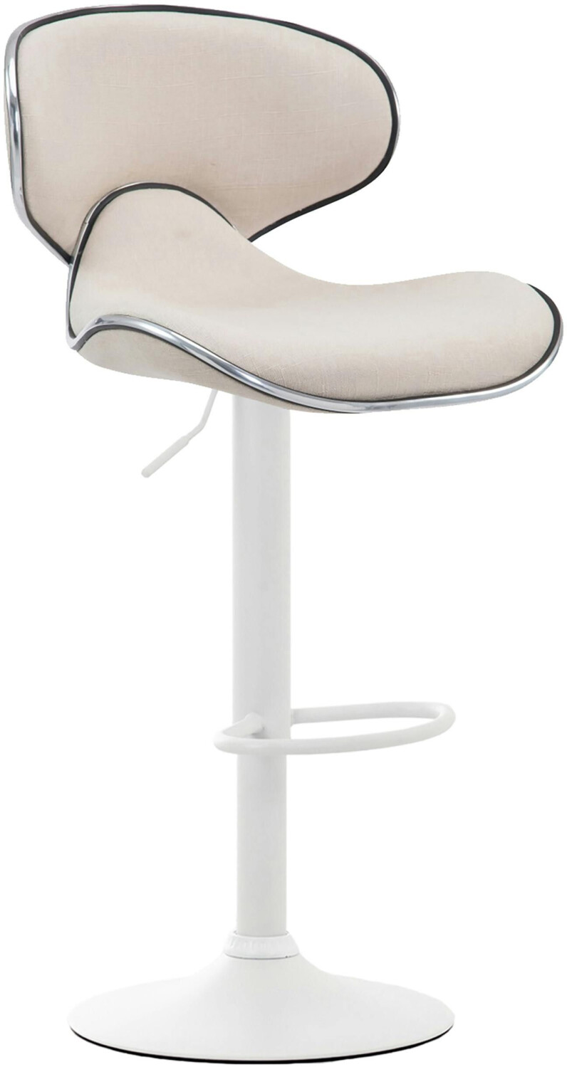 CLP Bar stool Las Vegas V2 fabric white cream (315470)