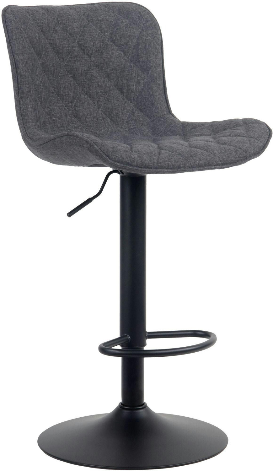 CLP Bar stool Emma fabric black (321028)